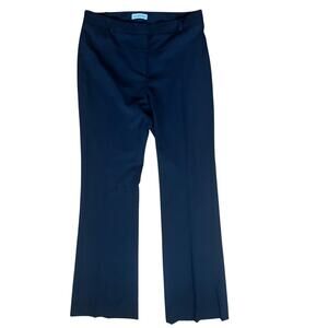 ALTUZARA Wool Blend Straight Leg Work Pants Women’s Size 12 Black Professional